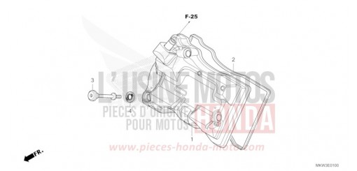 CYLINDER HEAD COVER NC750XDP de 2023